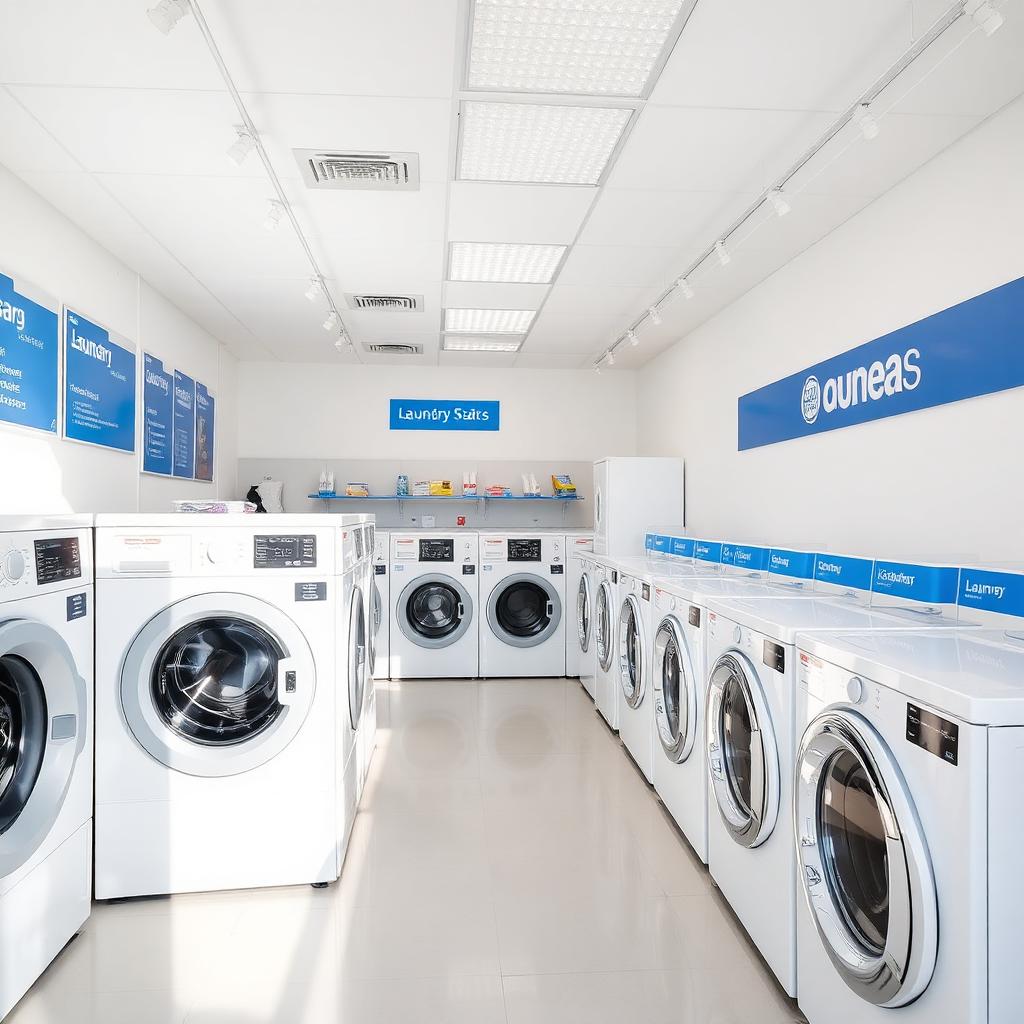 Nexodry Laundry shop interior in Gadarwara